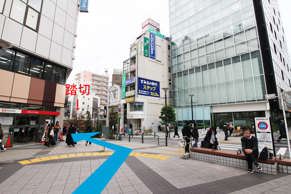 自由が丘駅ロータリー