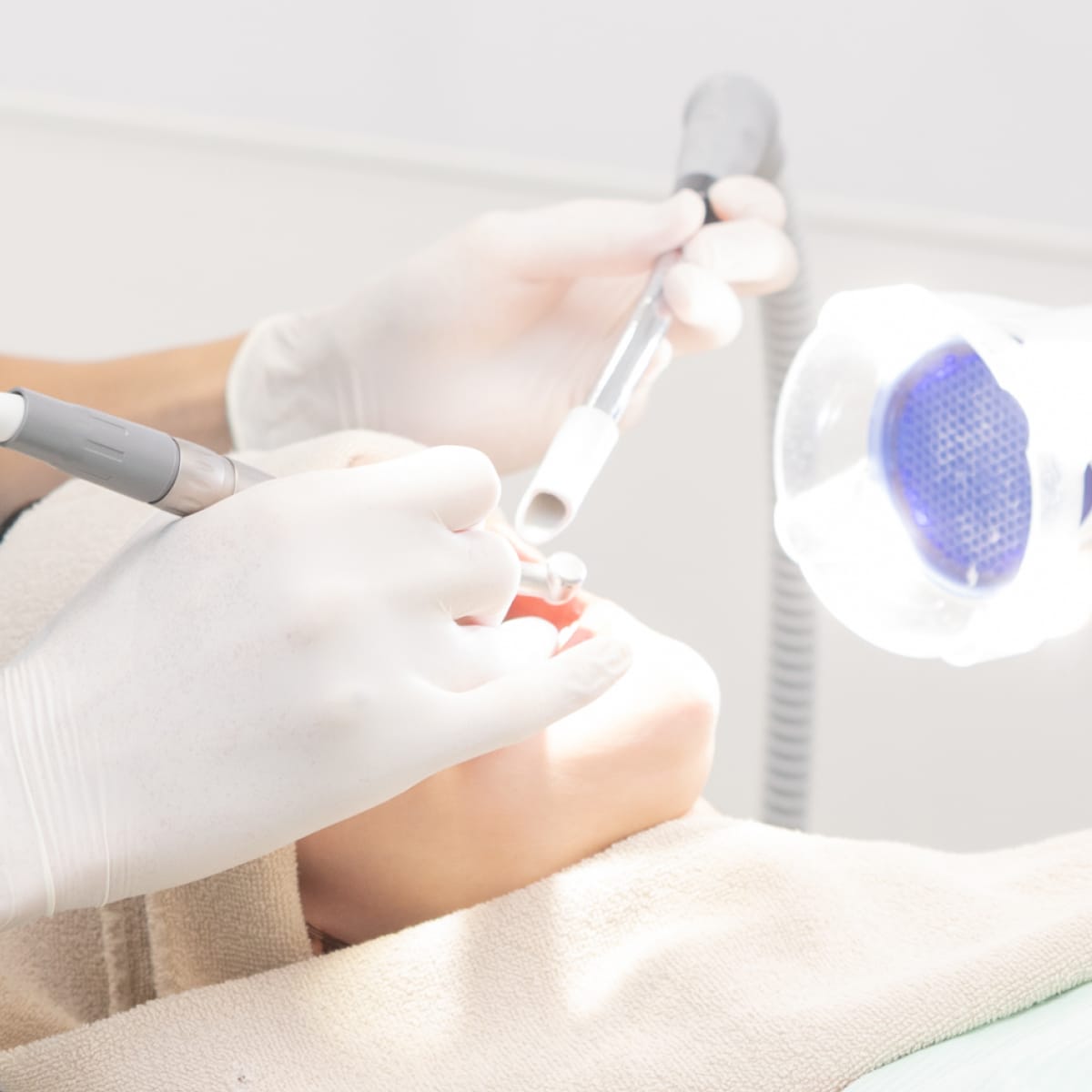 痛みを軽減した治療