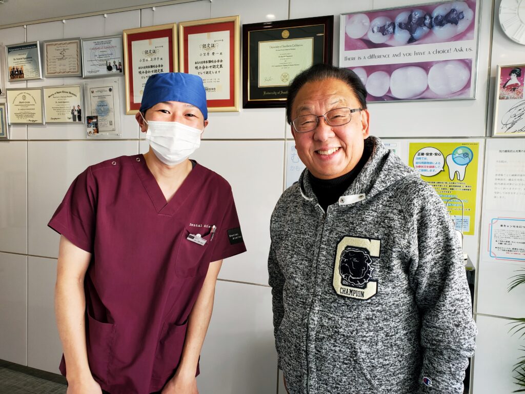 梅沢富美男 歯のメンテナンス