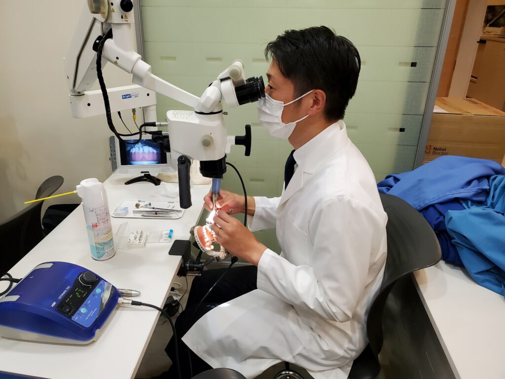 マイクロスコープ 歯科 歯医者 自由が丘