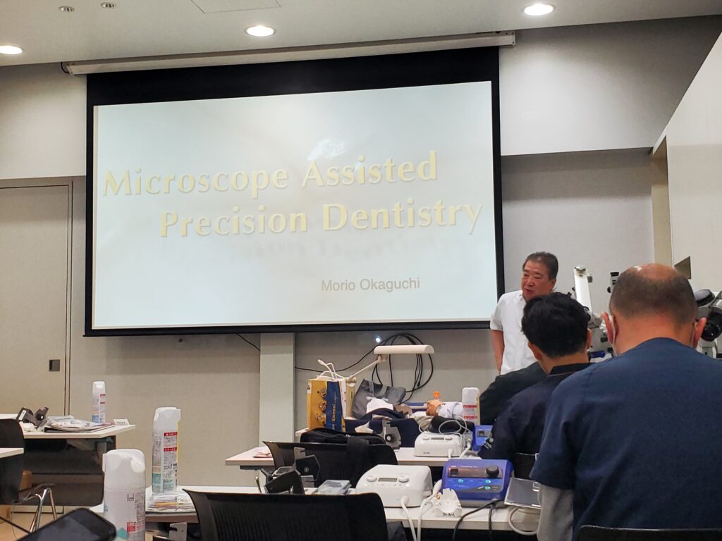 自由が丘　歯医者　マイクロスコープ　根管治療