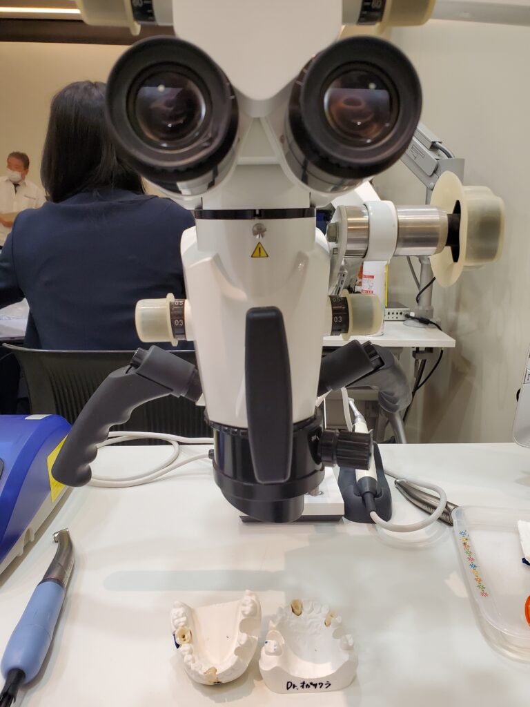 自由が丘　歯医者　マイクロスコープ　根管治療